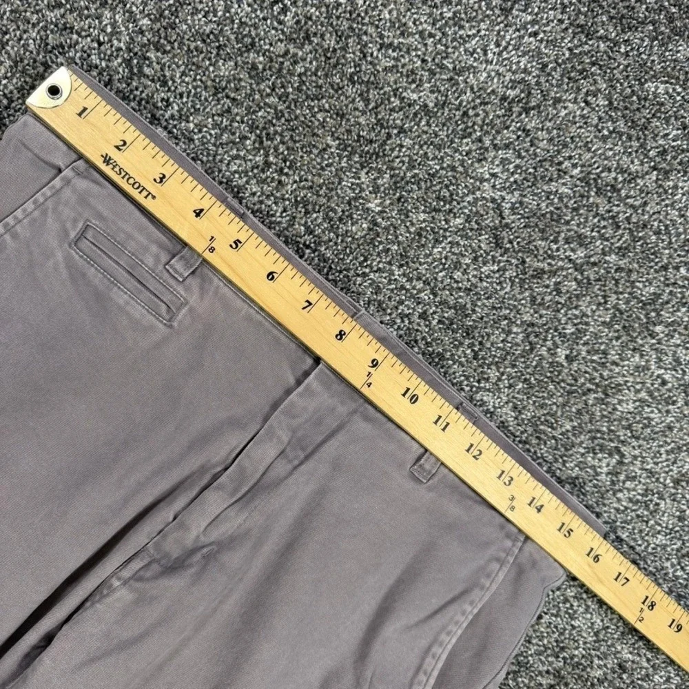 Taylor Stitch Slim Fit Chino Pants Men 32 Dusty Purple Light Grey Organic Cotton